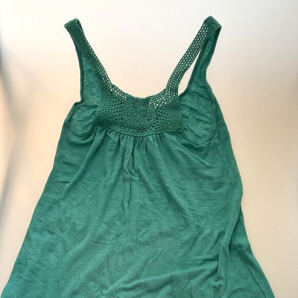 MICHAEL STARS THE ORIGINAL TEE ONE TANK TOP CROCHET TRIM TANK - Picture 8 of 9